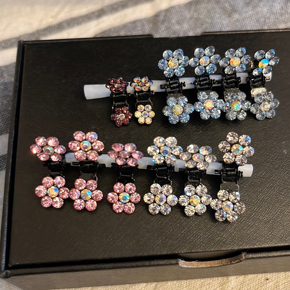 Rhinestone Clips